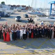 Medina College's Year 11 students at their prom at Cowes Yacht Haven on the Isle of Wight. All pictures courtesy of the school.