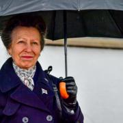 The Princess Royal on a previous visit to the Isle of Wight. Picture: PA.