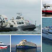 Modes of transport to the Isle of Wight.