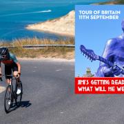 Jimi dons the lycra to capture Tour of Britain spirit
