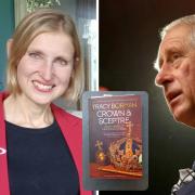 Historian Tracy Borman spoke about King Charles III and other monarchs at the Isle of Wight Literary Festival.