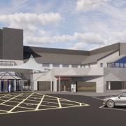 Artist's impression of new St Mary's Hospital emergency department.