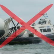 Hovertravel services have been cancelled.
