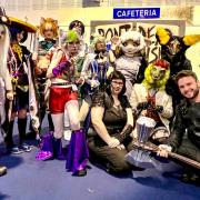 Fan TC cosplayers who helped promote event in carnivals through the year