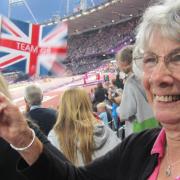 Patricia Chessell at the London Olympics in 2012