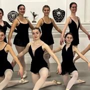 Joel Morris Dance Academy. Jasmine Willets, 16, Josie Flack, 17, Lottie Paine, 16, Erin Plimley, 16, Beth Morgan-Huws, 17, Ava Cowan, 15, Mia Mandale, 15, and Emily Martin, 15.