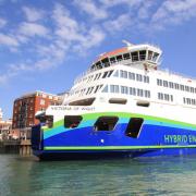 Isle of Wight ferry flagship, Wightlink's  Victoria of Wight