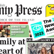 Award nomination for Isle of Wight County Press