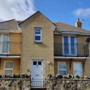 For sale, a detached family home with sea views, in Shanklin.