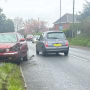 A 38-year-old man has been arrested and charged following yesterday's rush hour crash