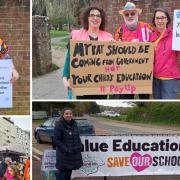 Why did Isle of Wight NEU teachers strike today and why again next week?