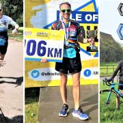 Gary Marshall won the Isle of Wight Ultra Challenge and completed the longer 100km Randonnee course with his daughter, Rosie.