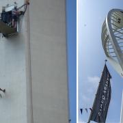 Team to abseil the Spinnaker Tower to raise funds for Island charity TODAY