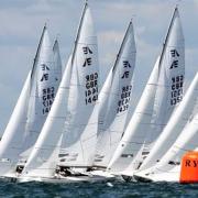 Competition was fierce on The Solent for the Sir Kenneth Preston Regatta at Cowes.