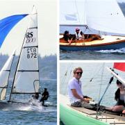 Conditions on The Solent tested sailors of all abilities.