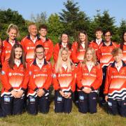 The Isle of Wight Island Games 2023 athletics team.