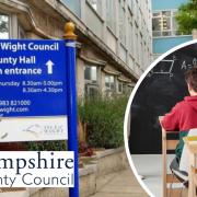 The Isle of Wight Council and Hampshire County Council's partnership on children's services could be coming to an end.