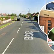 Nodes Road in Cowes where a chef was caught drug-driving.