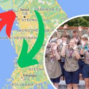 The Isle of Wight Scouts are safe in South Korea