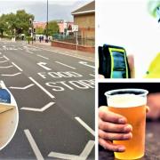 A Godshill woman was over double the drink-drive limit in Newport town centre.