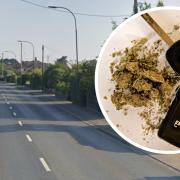 Drug driver admitted to police he had been smoking cannabis into the early hours