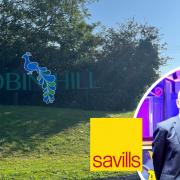 Savills has been asked to sell Robin Hill, owned by Vectis Ventures, which is run by Alec Dabell (inset)
