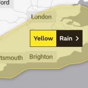 A weather warning has been issued