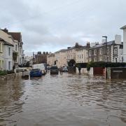 The Strand, Ryde flooded last week.