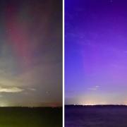 The Northern Lights, seen from Cowes