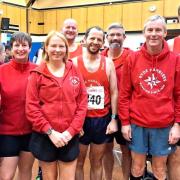 The Ryde Harriers team who competed in the Hayling 10 on Sunday.