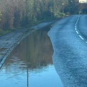 Flooding on Morton Common in November.
