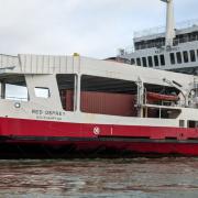Red Funnel, in East Cowes (archive)