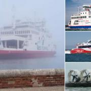 Further cross-Solent disruption as fog continues to cause havoc