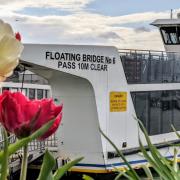 The Floating Bridge in East Cowes.