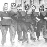 Women who did vital shipbuilding work at White's shipyard in Cowes during the Second World War.