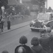 The late Queen on Arthurs Hill, 1965.