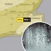 Rain warning issued for the Isle of Wight.