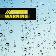 Isle of Wight rain warning issued.
