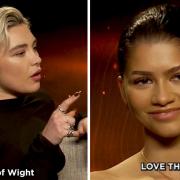 Florence Pugh and Zendaya discuss the Isle of Wight.