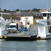 Cowes to East Cowes floating bridge 6