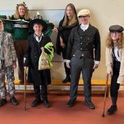 At Priory School, characters from Scrooge were portrayed by Isaac, Maddie, Dougie, Nina, Harry and Neve
