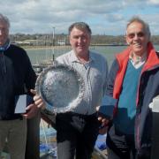 Bruce Huber, Mark Downer & Raymond Simonds, from Bembridge Sailing Club