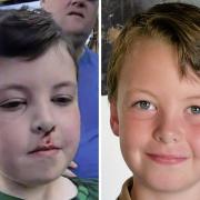 Rachael Morris' 10-year-old son, Archie.