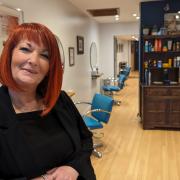 Julie Wallis at her salon, Wallis@25, in Sandown.