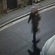 CCTV of man following Ryde incident.