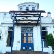 The dilapidated Ocean Hotel in Sandown.