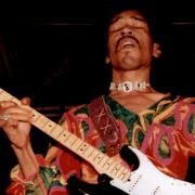 Jimi Hendrix at the IOW Festival 1970