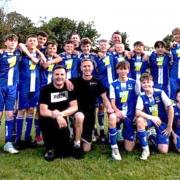 Oakfield Football Club's U13 team, The Falcons, retained the Isle of Wight U13s Cup after a close game against Newport.