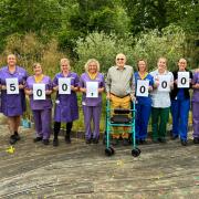 Mountbatten celebrates record-breaking Walk the Wight event