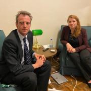 Joe Robertson MP meeting with Minister Alison McGovern.